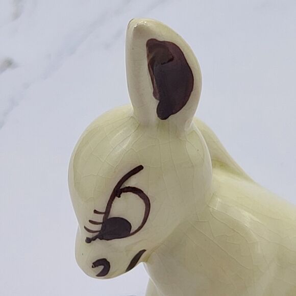 Rio Hondo Pottery Angry Standing Donkey Mule Figurine Anthropomorphic Lot Of 2 - Picture 10 of 16